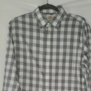 Faherty Movement Button Down MEDIUM - Great White Check
